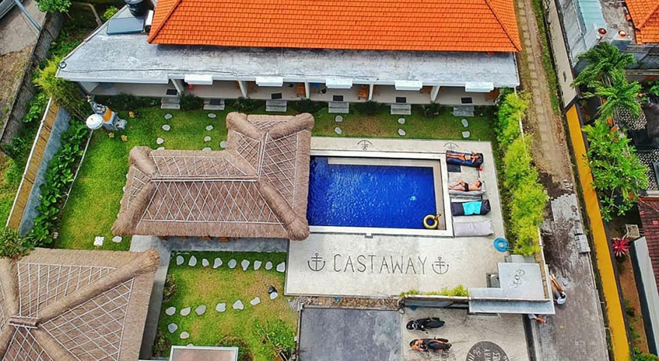 Castaway Hostel Canggu Esterno foto